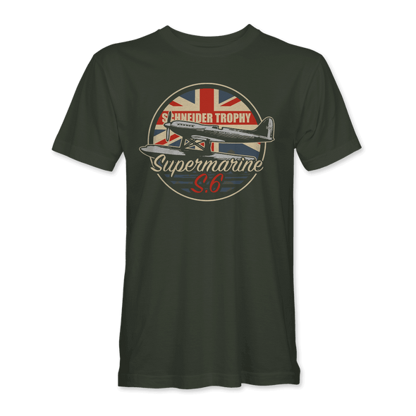 SCHNEIDER TROPHY SUPERMARINE S.6 T-Shirt - Mach 5