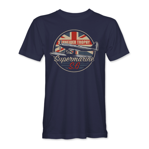 SCHNEIDER TROPHY SUPERMARINE S.6 T-Shirt - Mach 5