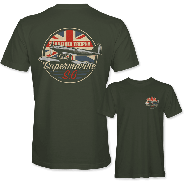 SCHNEIDER TROPHY SUPERMARINE S.6 T-Shirt - Mach 5