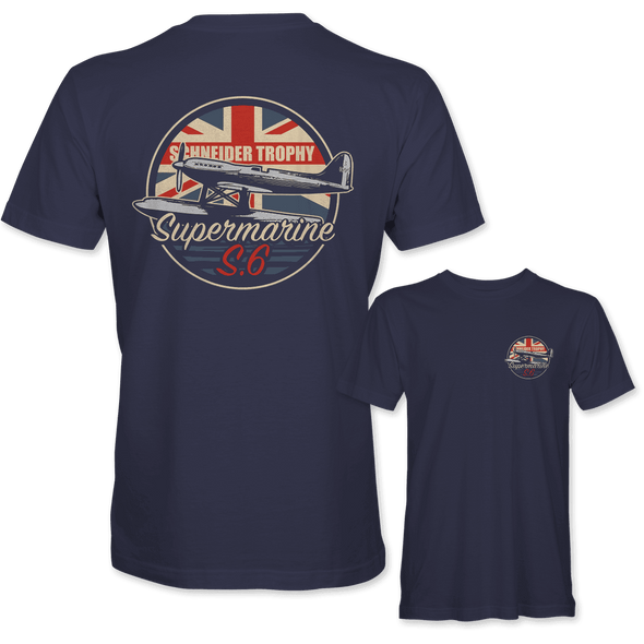 SCHNEIDER TROPHY SUPERMARINE S.6 T-Shirt - Mach 5