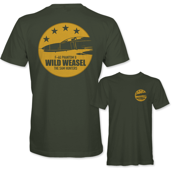 F-4 PHANTOM WILD WEASEL T-Shirt - Mach 5