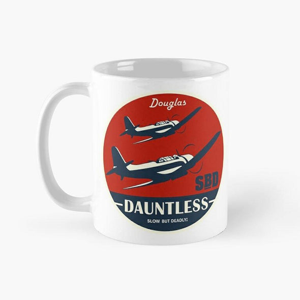 SBD DAUNTLESS 'SLOW BUT DEADLY' Mug - Mach 5