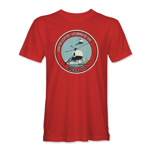 BELL 47 'LIGHT HELICOPTER' T-Shirt - Mach 5