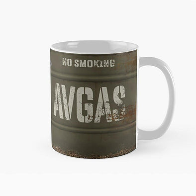 AVGAS FUEL DRUM Mug - Mach 5