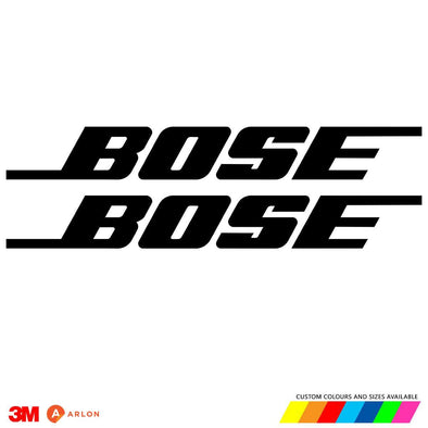 BOSE STOCKIST Decal (pair) - Mach 5