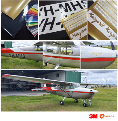 AIRCRAFT VINYL DESIGN, PRINTING AND CUTTING SERVICES - Mach 5