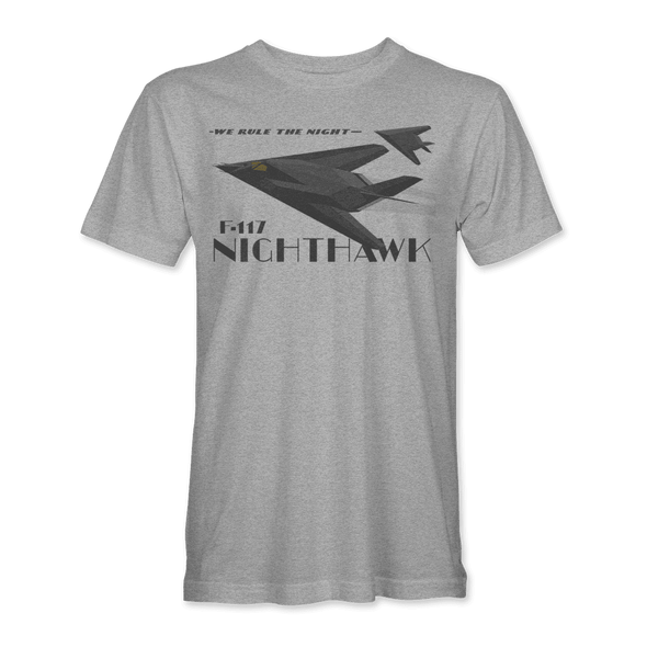 F-117 NIGHTHAWK T-Shirt - Mach 5