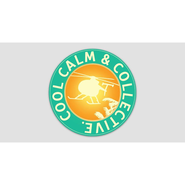 COOL CALM AND COLLECTIVE Sticker - Mach 5