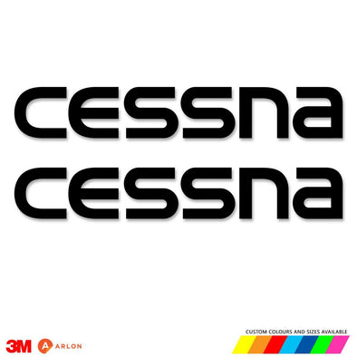 CESSNA REPLACEMENT DECALS (PAIR) - Mach 5