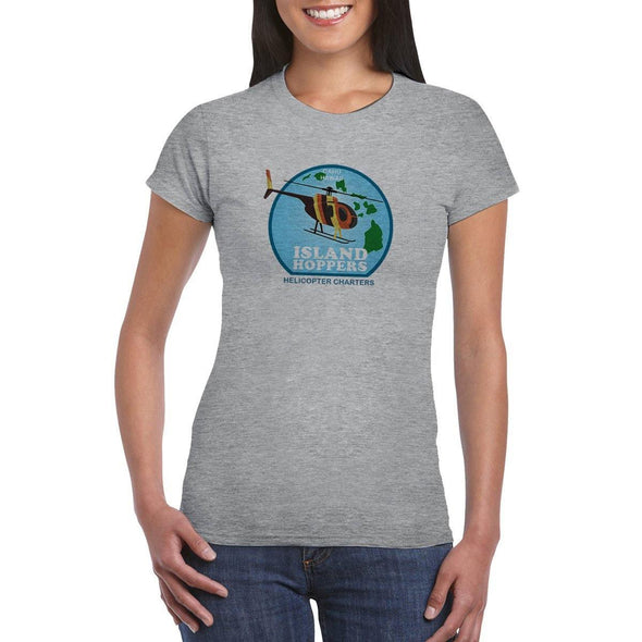 ISLAND HOPPERS HELICOPTER CHARTER Women's T-Shirt - Mach 5