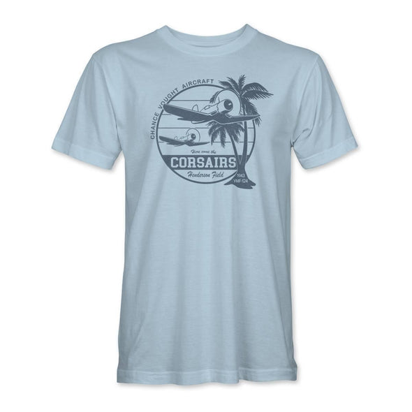 F4U CORSAIR 'HERE COME THE CORSAIRS' T-Shirt - Mach 5