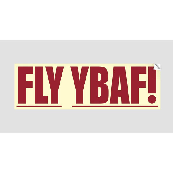 FLY YBAF! Sticker - Mach 5