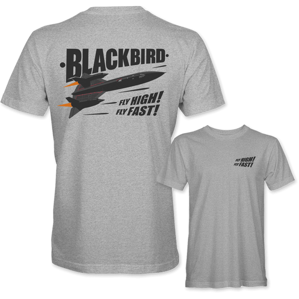 SR-71 BLACKBIRD T-Shirt - Mach 5