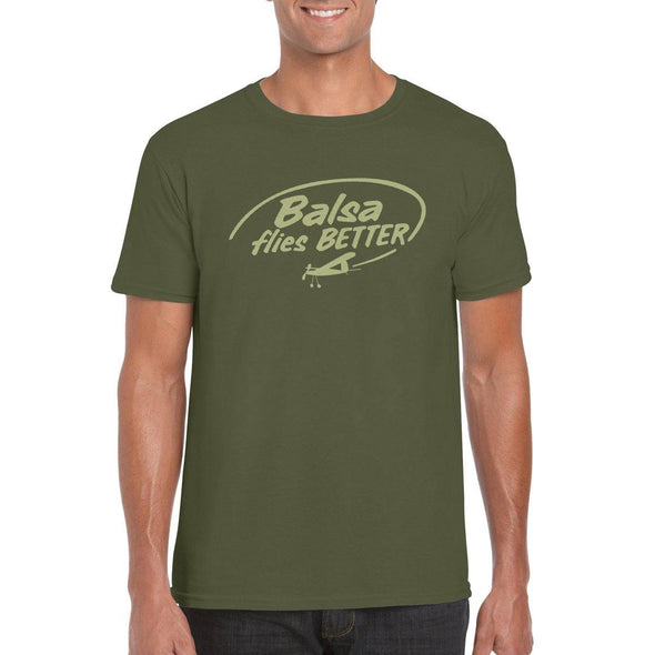 BALSA FLIES BETTER T-Shirt - Mach 5