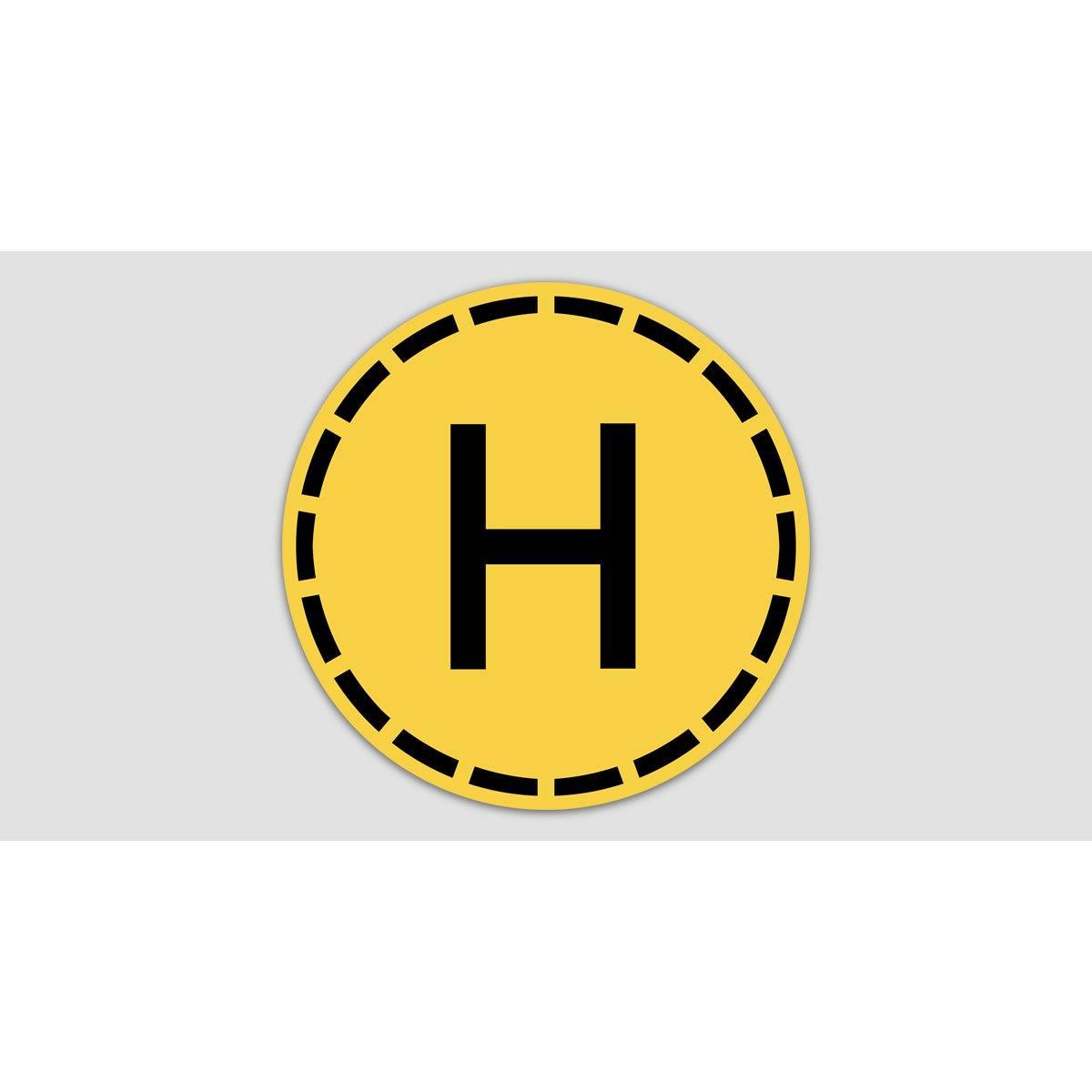 HELIPAD SIGN Sticker – Mach 5