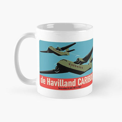 DHC-4 CARIBOU 'GET IN WHEN IT'S HOT, WET & TIGHT' Mug - Mach 5