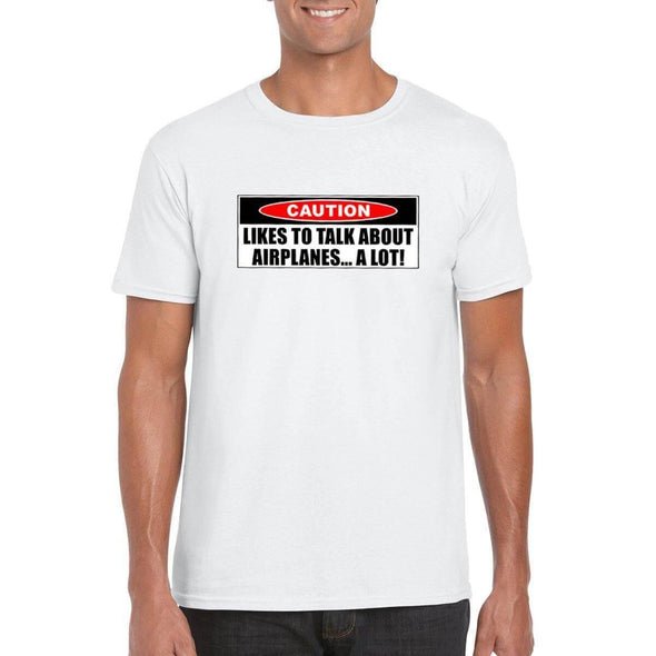CAUTION Unisex Semi-Fitted T-Shirt - Mach 5