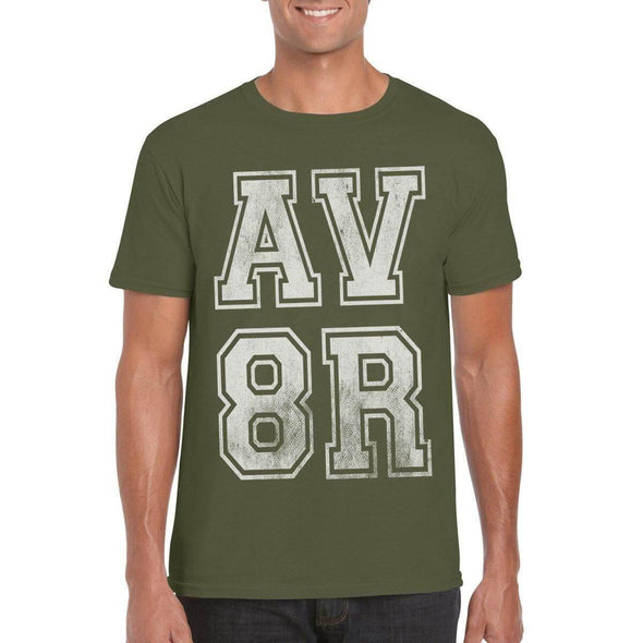 Distressed look AV8R  Unisex T-Shirt - Mach 5