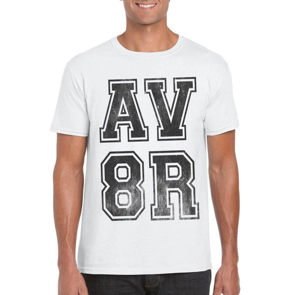 Distressed look AV8R  Unisex T-Shirt - Mach 5