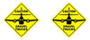CAUTION 'GRAVEL TRUCKS' Mug - Mach 5