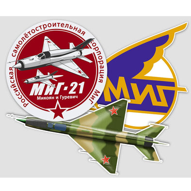MIG-21 Sticker Pack - Mach 5