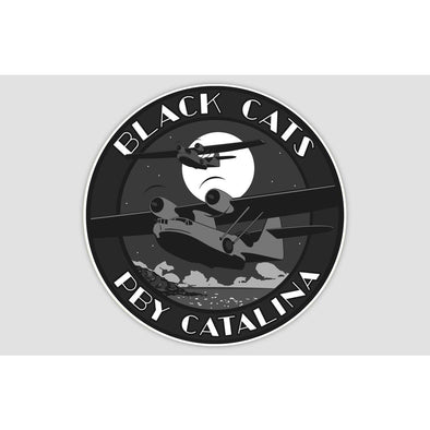 PBY CATALINA 'BLACK CATS' Sticker - Mach 5