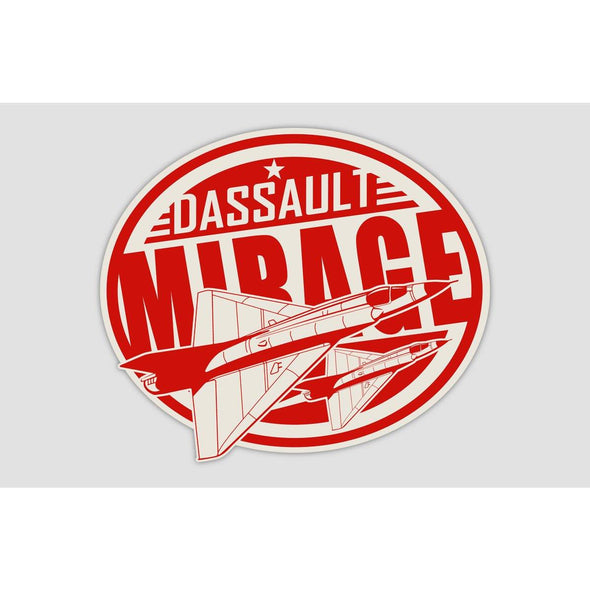DASSAULT MIRAGE Sticker - Mach 5