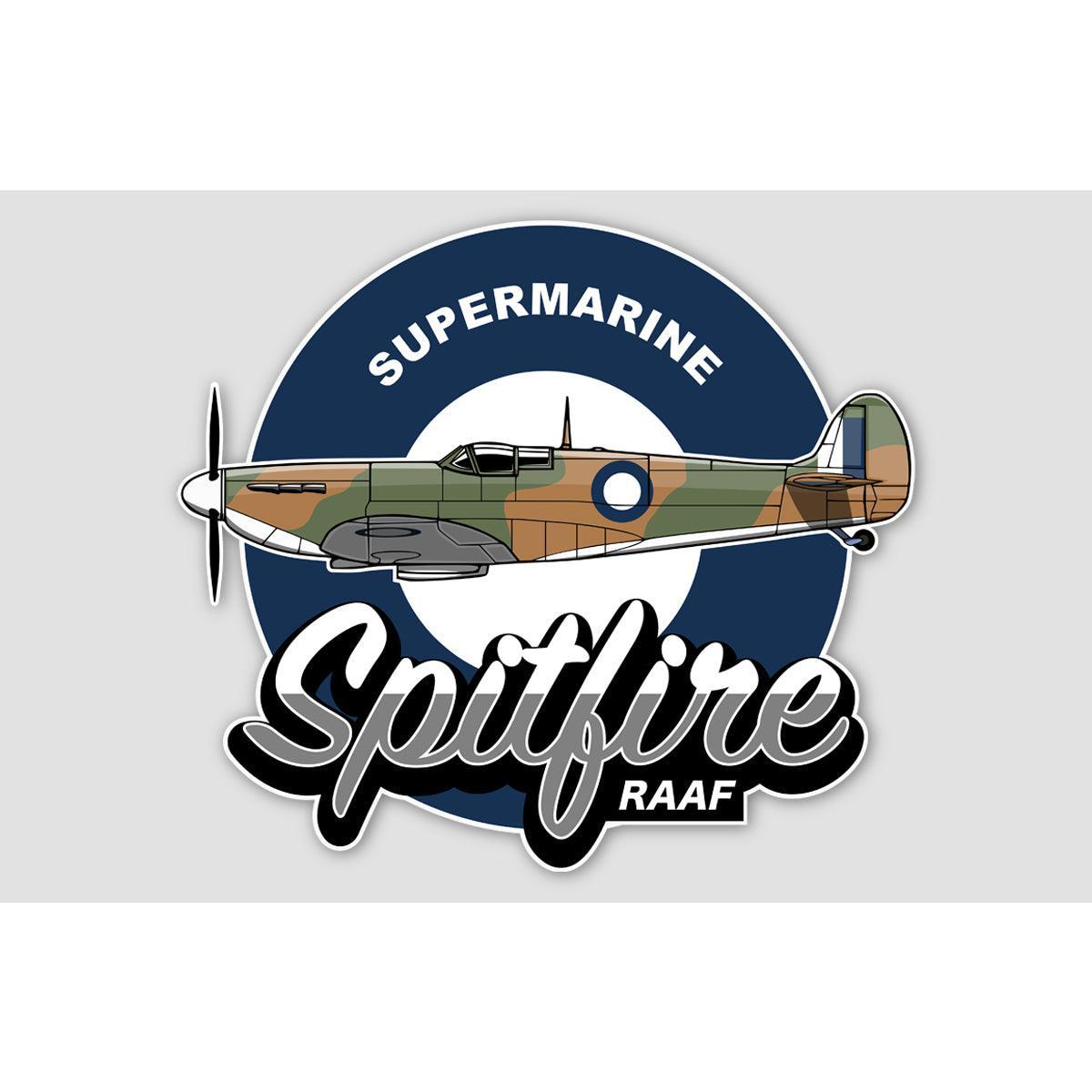 RAAF SPITFIRE Sticker â Mach 5