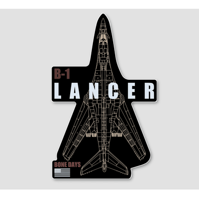 B-1 LANCER Sticker - Mach 5