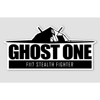 F-117 'GHOST ONE' Sticker - Mach 5