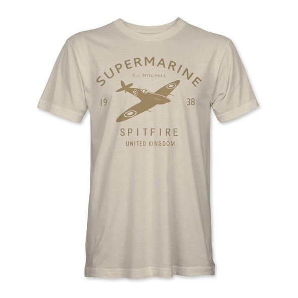 SUPERMARINE SPITFIRE T-Shirt - sand