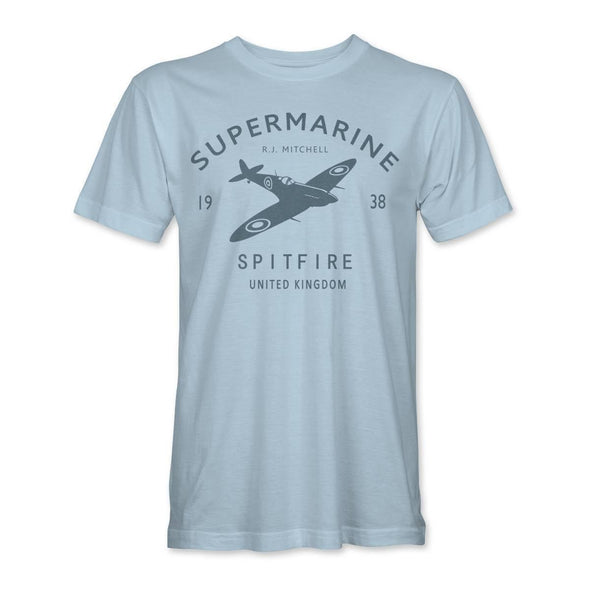 SUPERMARINE SPITFIRE T-Shirt - blue