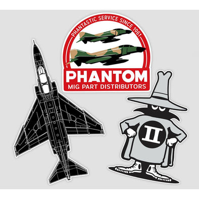 F-4 PHANTOM Sticker Pack - Mach 5