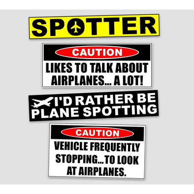 PLANE SPOTTERS Sticker Pack - Mach 5