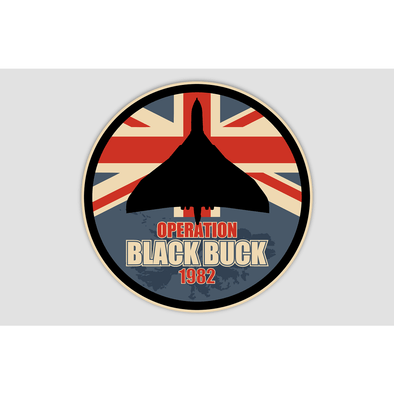 VULCAN 'BLACK BUCK' Sticker - Mach 5