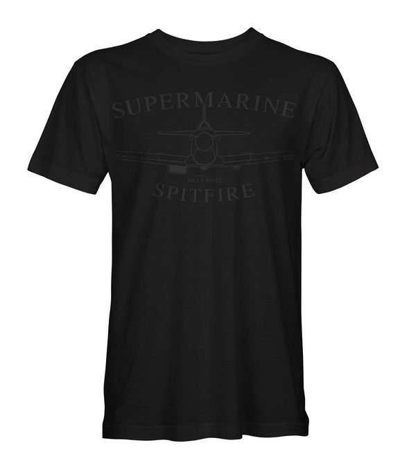 SUPERMARINE SPITFIRE STEALTH SERIES T-Shirt - Mach 5