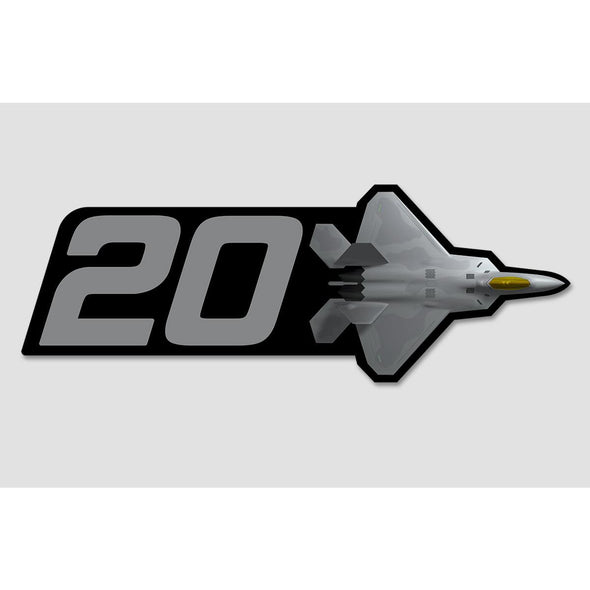 F-22 RAPTOR '2022' Sticker - Mach 5