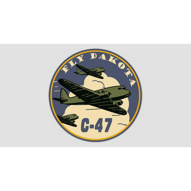 C-47 'FLY DAKOTA' Sticker - Mach 5