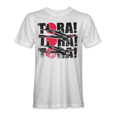 MITSUBISHI ZERO 'TORA! TORA! TORA!' T-Shirt - white