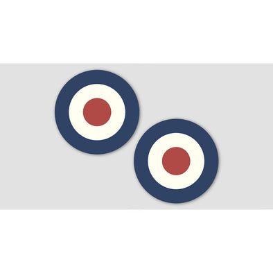 RAF ROUNDEL (PAIR) Stickers - Mach 5