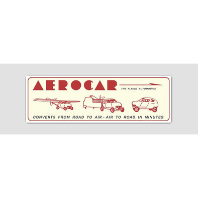 AEROCAR Sticker - Mach 5