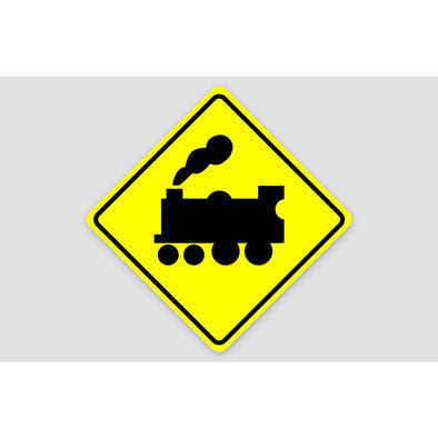 CAUTION TRAIN Sticker - Mach 5