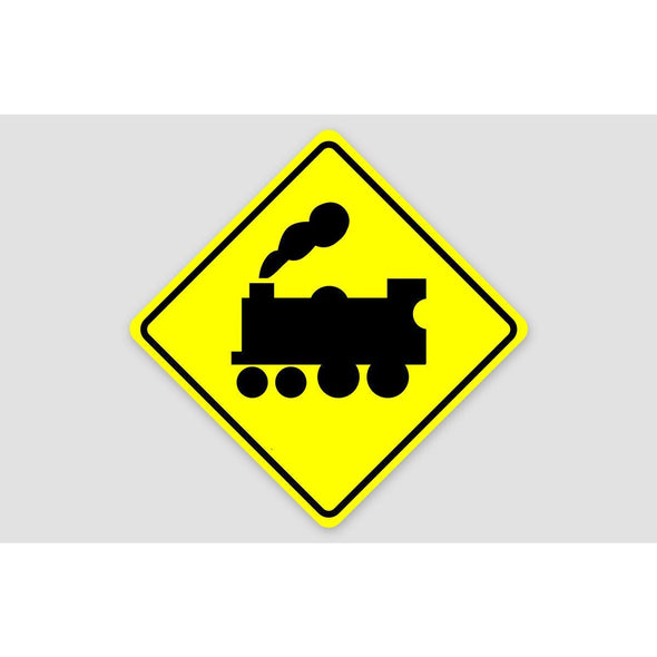 CAUTION TRAIN Sticker - Mach 5