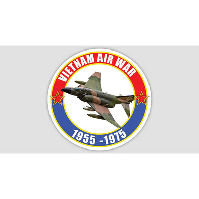 VIETNAM AIR WAR Sticker - Mach 5